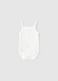 Body Intimo Bretellina Bianco 1745 corredino e abbigliamento neonato | NANU' BABY