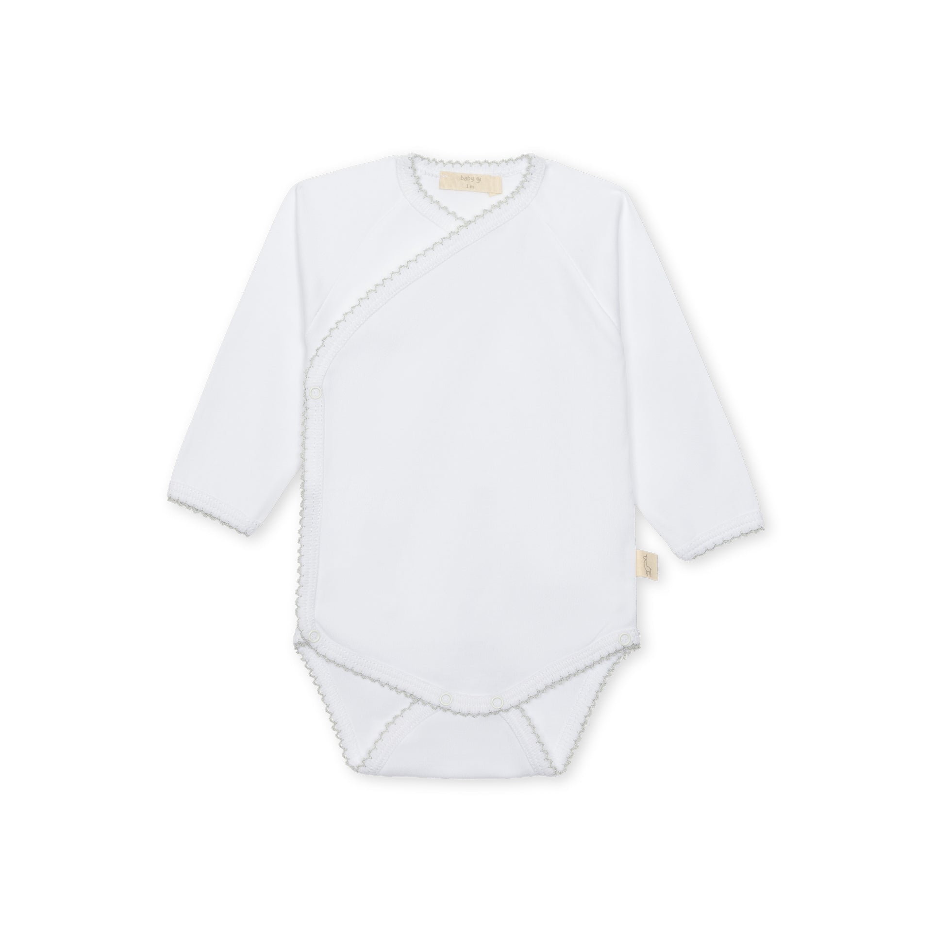 Body Intimo Kimono Grigio BG56BG corredino e abbigliamento neonato | NANU' BABY