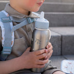 Borraccia Termica flip - up 350ml Blu 107458065408 corredino e abbigliamento neonato | NANU' BABY