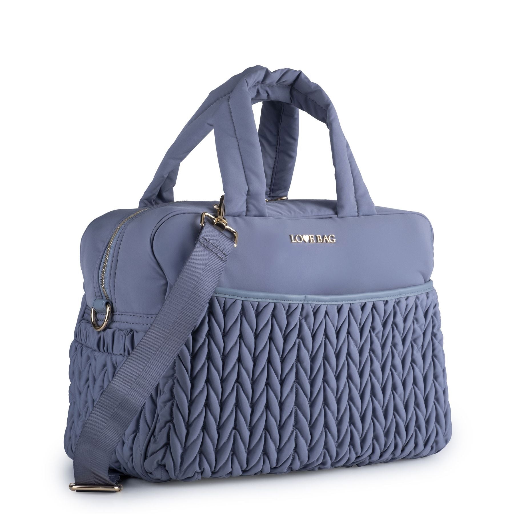 Borsa 48 ore Cielo Carta da Zucchero LOVE BAG - Tessuto Premium corredino e abbigliamento neonato | NANU' BABY