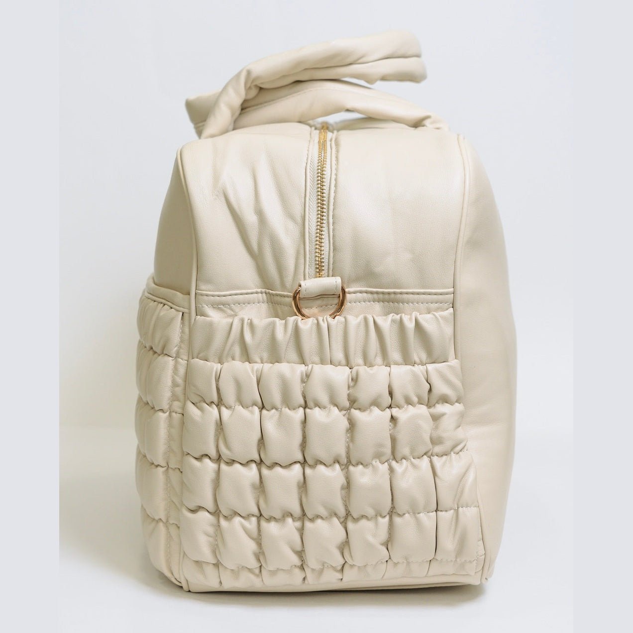 Borsa 48 ore XL Beige LOVE BAG - Ecopelle Premium corredino e abbigliamento neonato | NANU' BABY