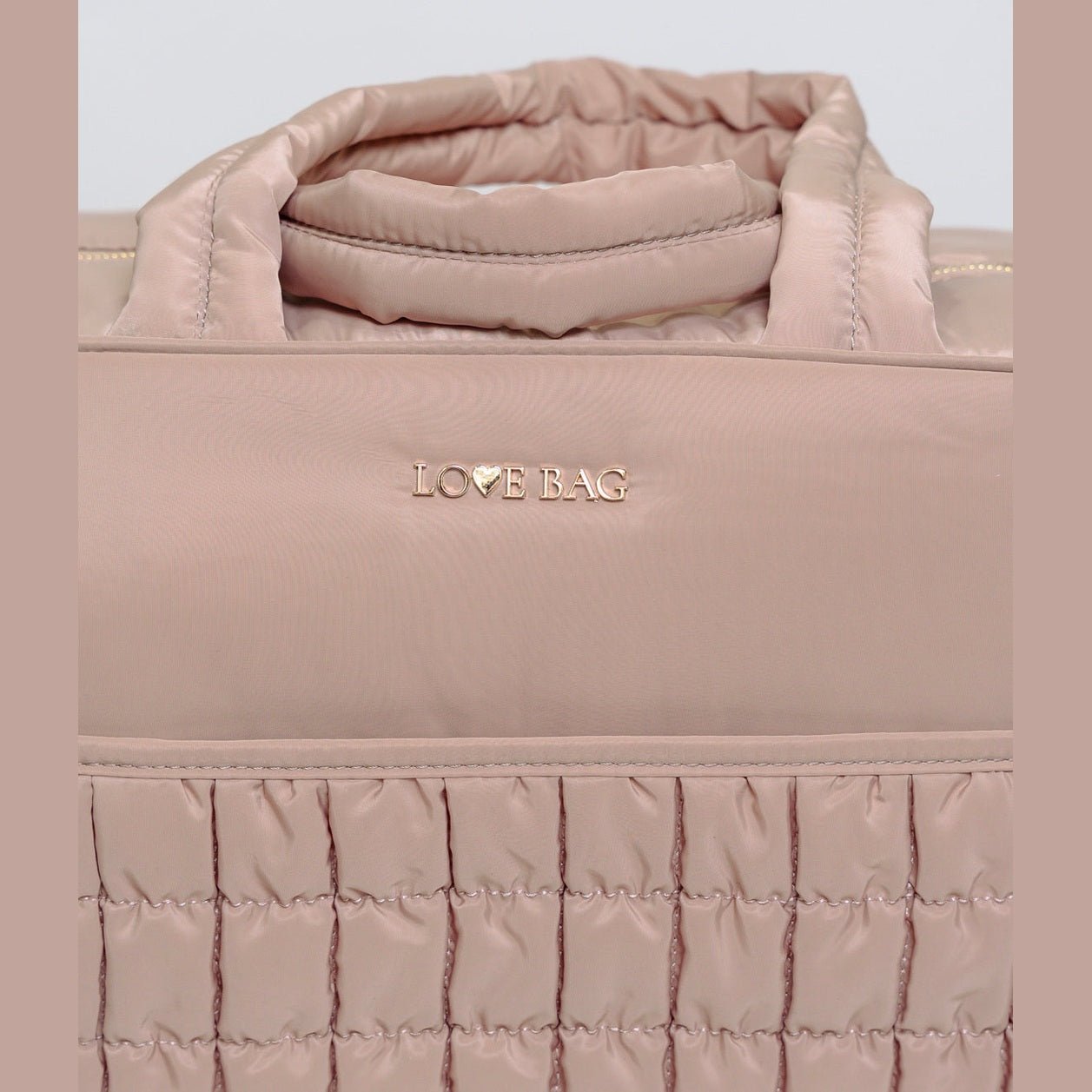 Borsa 48 ore XL Rosa Cipria LOVE BAG - Tessuto Premium corredino e abbigliamento neonato | NANU' BABY