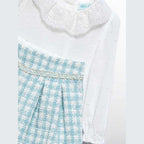 Compl.bermuda quadri lurex Bimba Verde 5712/9 -  NANU' BABY