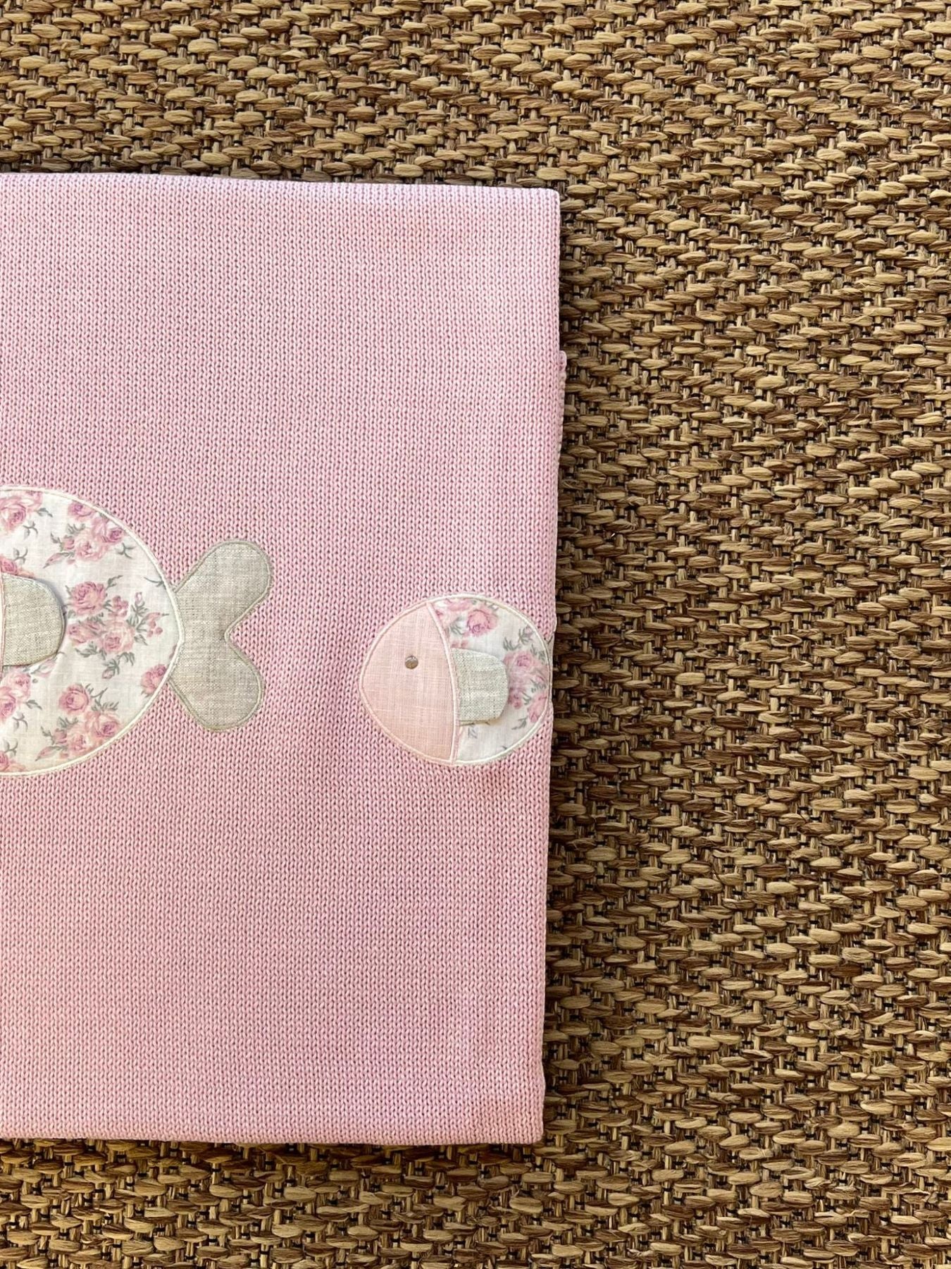 Coperta Neonata MARSALA FISH AND FLOWER 197/M