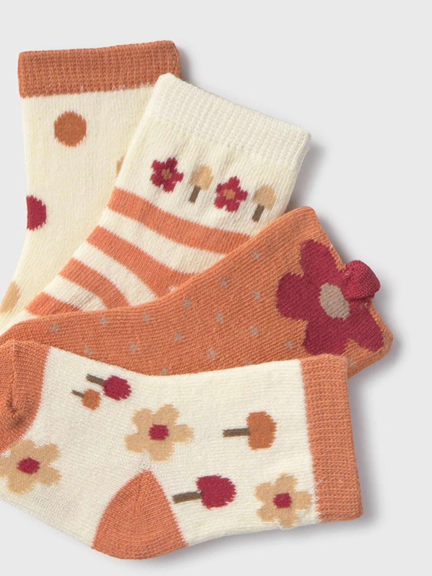 Calze Neonata ARANCIO 9921/65 -  NANU' BABY