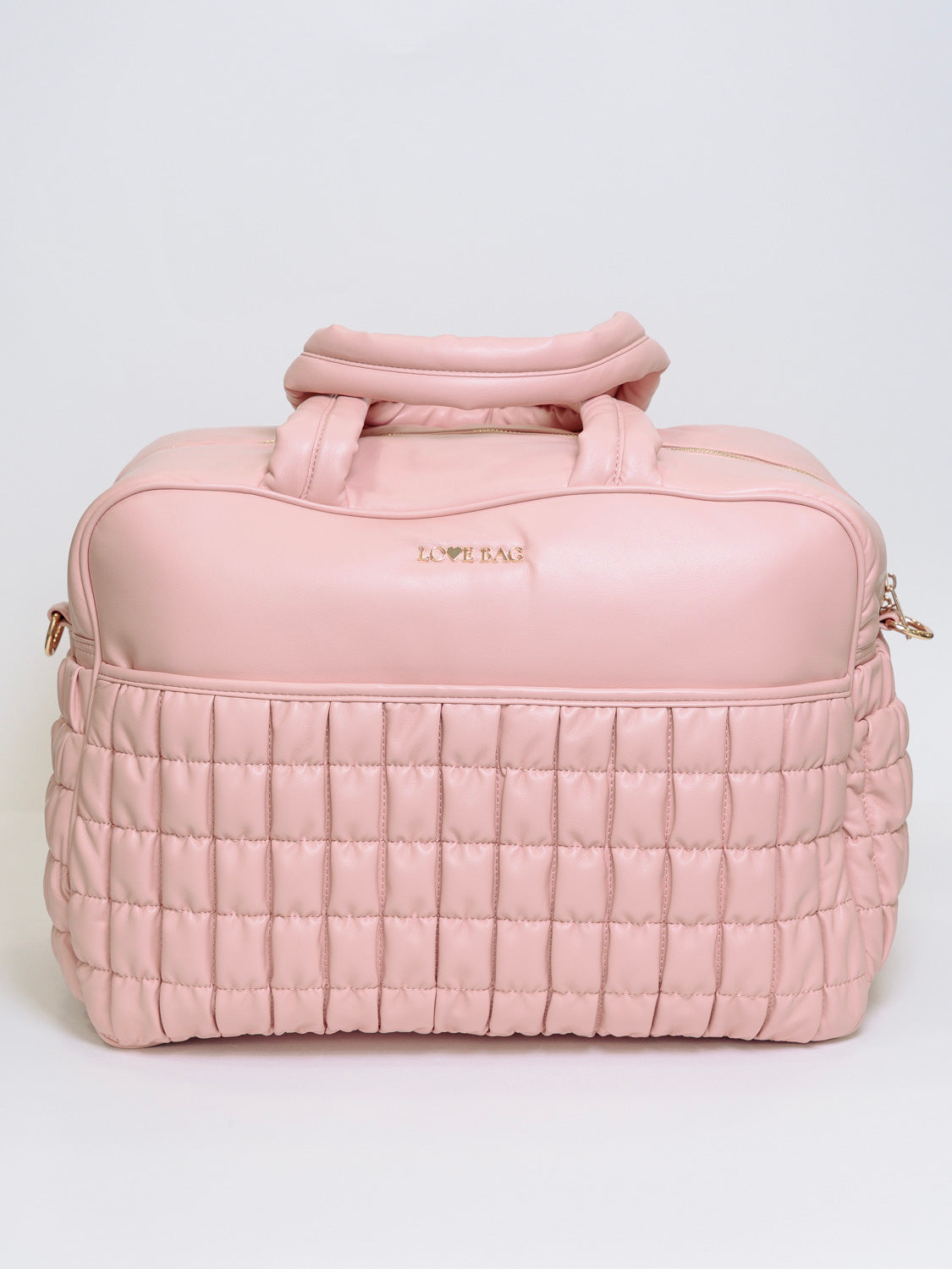 BORSA 48 ORE L ECO PELLE ROSA -  NANU' BABY