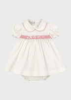 Completo Rigatino Ricamo Rococo' LULÙ/3132