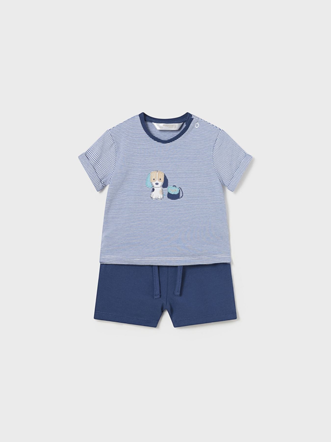 Comp 4 pezzi corto Bimbo BLU 1626