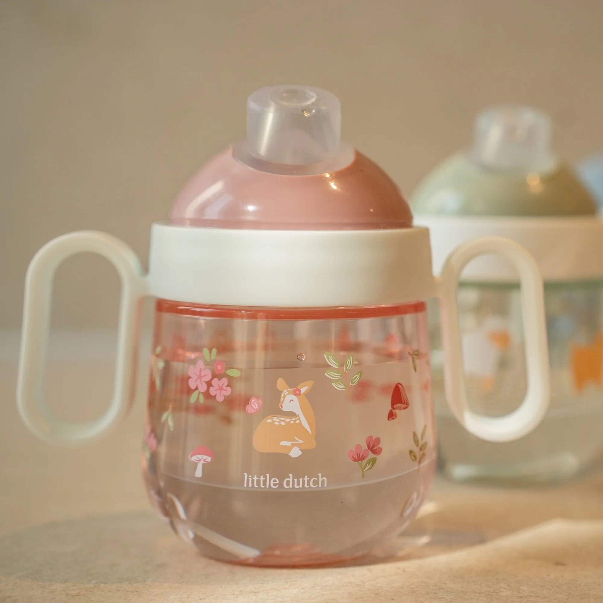 Tazza antigoccia MIO 200 ml  Rosa 108017065406 -  NANU' BABY