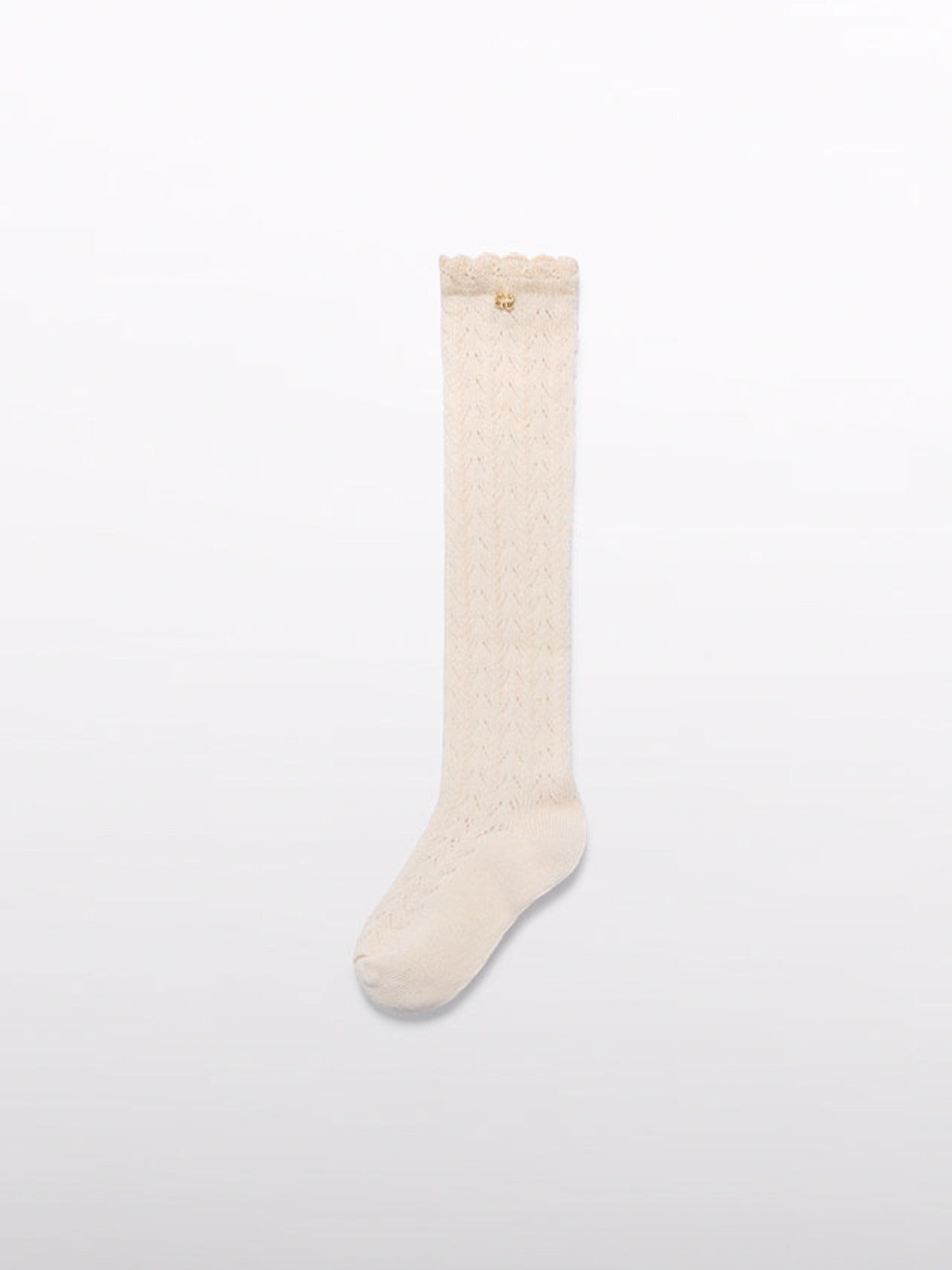 Calza traforata  Avorio 5953/43 -  NANU' BABY