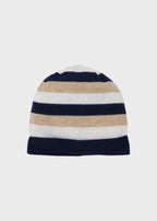 Cappellino Cotone Blu Sabbia EK6071 corredino e abbigliamento neonato | NANU' BABY