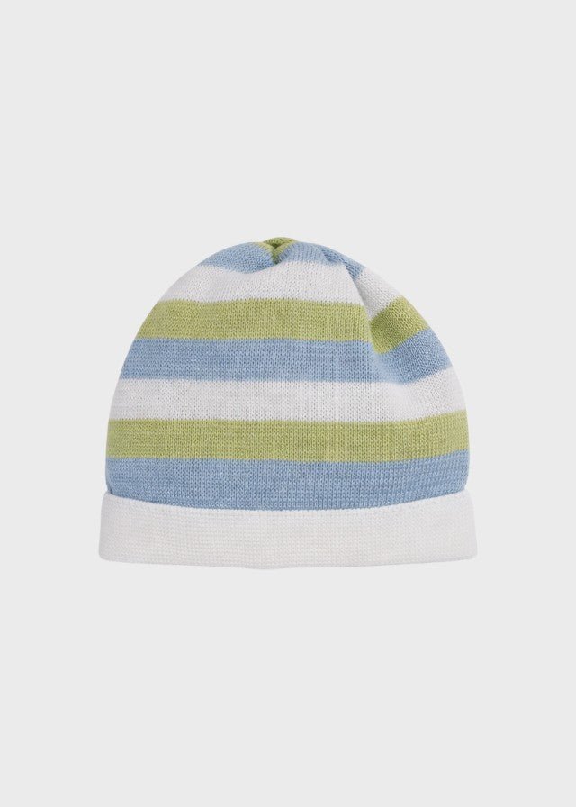 Cappellino Cotone Cielo Lime EK6071/C corredino e abbigliamento neonato | NANU' BABY