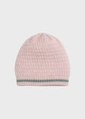 Cappellino Cotone Rosa Verde EK5071R corredino e abbigliamento neonato | NANU' BABY