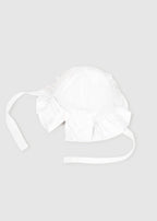 Cappello Cotone Lyocell Bianco 9070/66 corredino e abbigliamento neonato | NANU' BABY