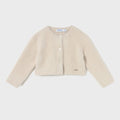 Cardigan pellicciotto Bimba Avorio 2357/62 corredino e abbigliamento neonato | NANU' BABY