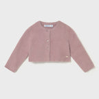 Cardigan pellicciotto Bimba Rosa 2357/64 corredino e abbigliamento neonato | NANU' BABY