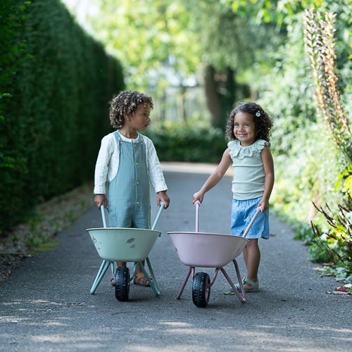 Carriola - Giardino delle fate ROSA LD9124 corredino e abbigliamento neonato | NANU' BABY