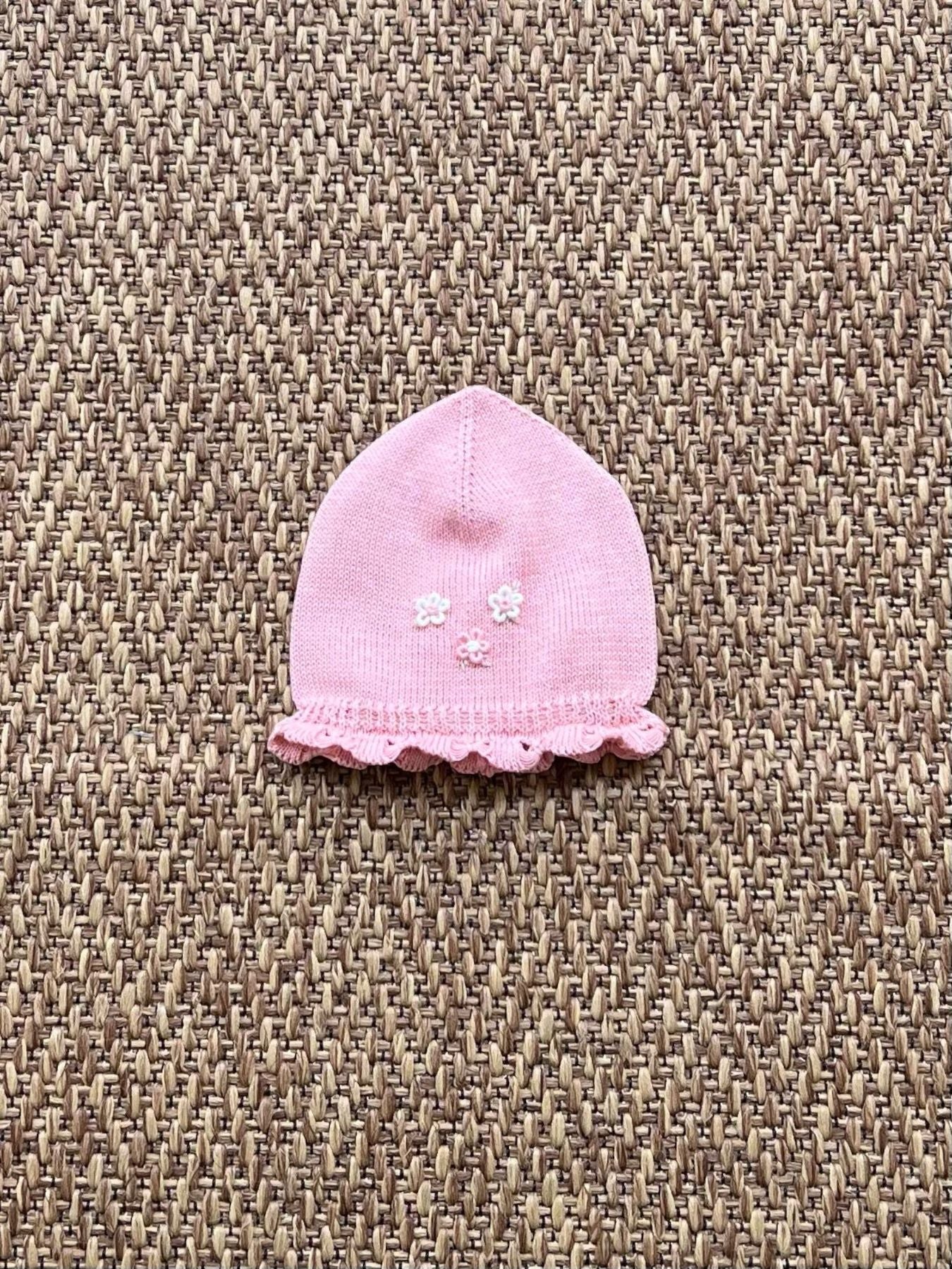 Cuffia Neonata ROSA NAIME/CU-R