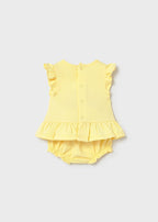 Completo 4 Pezzi Cotone Giallo 1639/71 corredino e abbigliamento neonato | NANU' BABY