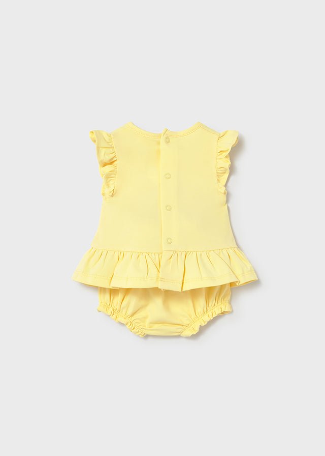 Completo 4 Pezzi Cotone Giallo 1639/71 corredino e abbigliamento neonato | NANU' BABY