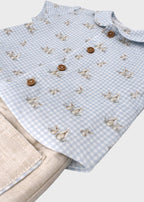 Completo Coniglietti Cielo 0012/59 corredino e abbigliamento neonato | NANU' BABY