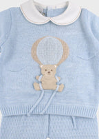 Completo Cotone Mongolfiera Cielo EK5050 corredino e abbigliamento neonato | NANU' BABY