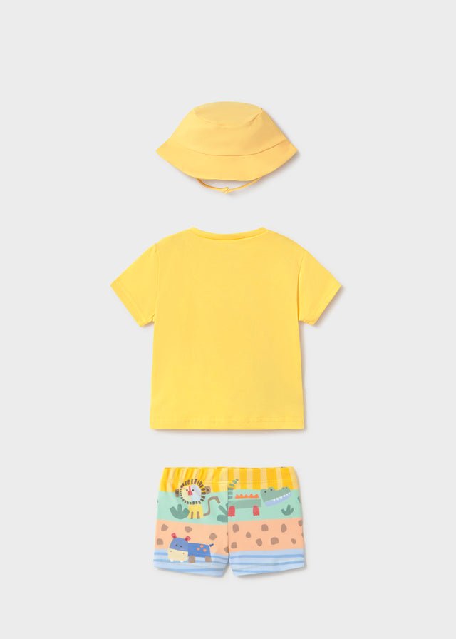 Completo Mare Giallo 3 1617/26 corredino e abbigliamento neonato | NANU' BABY
