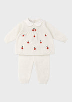 Completo Nascita Ciliegine Avorio CHERRY/CN corredino e abbigliamento neonato | NANU' BABY