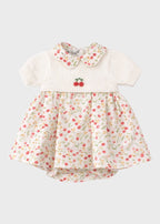 Completo Nascita Ciliegine Avorio CHERRY/CNT corredino e abbigliamento neonato | NANU' BABY
