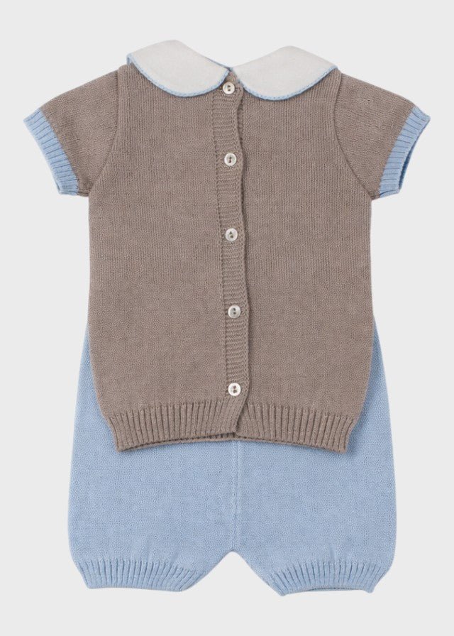 Completo Nascita Corto Sabbia 577/S corredino e abbigliamento neonato | NANU' BABY