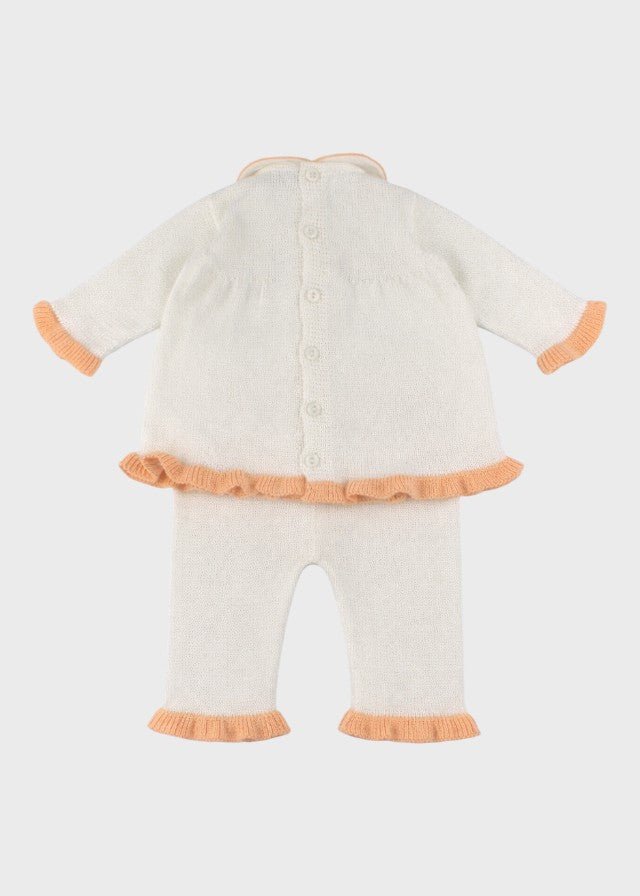 Completo Nascita Fiorellini Avorio PROVENZA/CN corredino e abbigliamento neonato | NANU' BABY