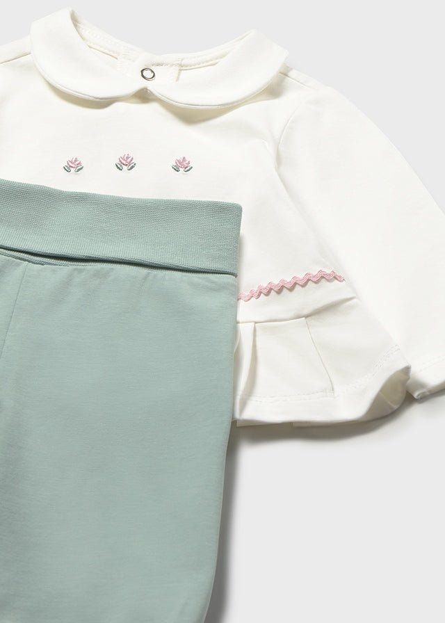 Completo Nascita Jersey Verde 1592/89 corredino e abbigliamento neonato | NANU' BABY