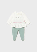 Completo Nascita Jersey Verde 1592/89 corredino e abbigliamento neonato | NANU' BABY