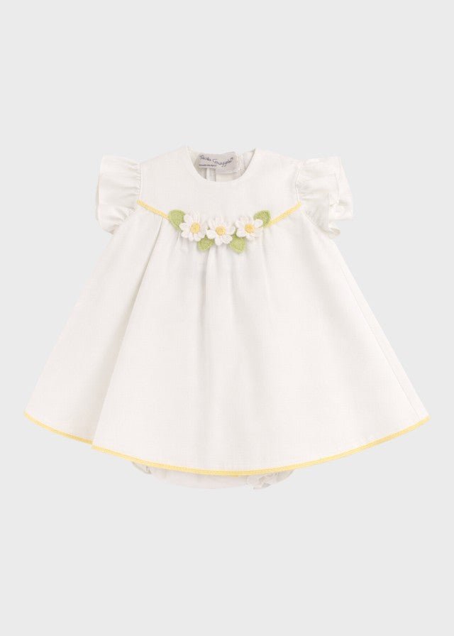 Completo Nascita Margherite Giallo ZULEYA/CC - G corredino e abbigliamento neonato | NANU' BABY