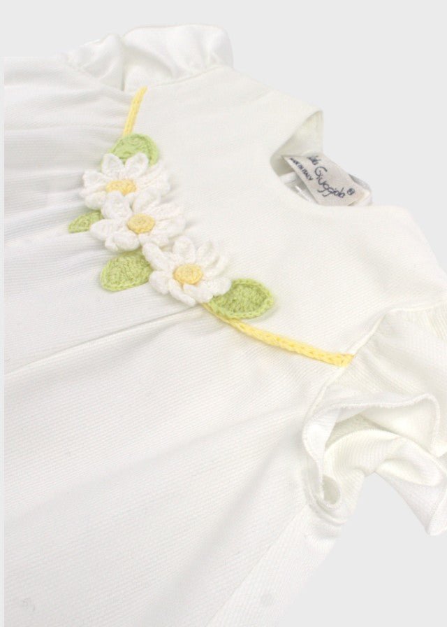 Completo Nascita Margherite Giallo ZULEYA/CC - G corredino e abbigliamento neonato | NANU' BABY