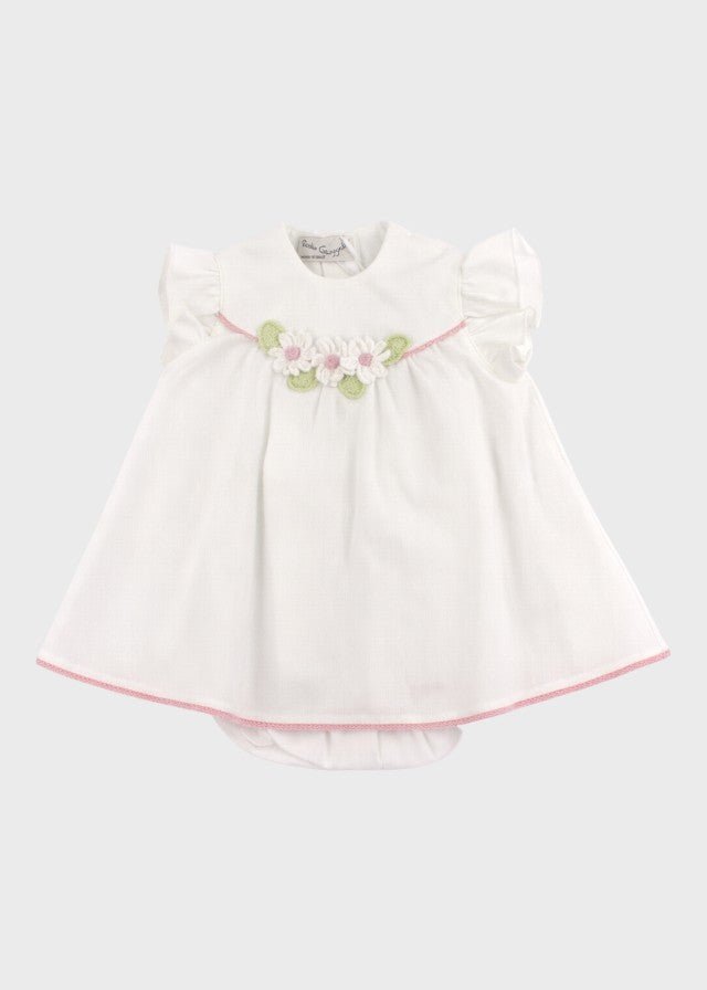 Completo Nascita Margherite Rosa ZULEYA/CC - R corredino e abbigliamento neonato | NANU' BABY