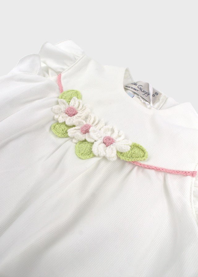 Completo Nascita Margherite Rosa ZULEYA/CC - R corredino e abbigliamento neonato | NANU' BABY