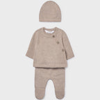 Completo nascita Neonato Beige 9981/43 corredino e abbigliamento neonato | NANU' BABY