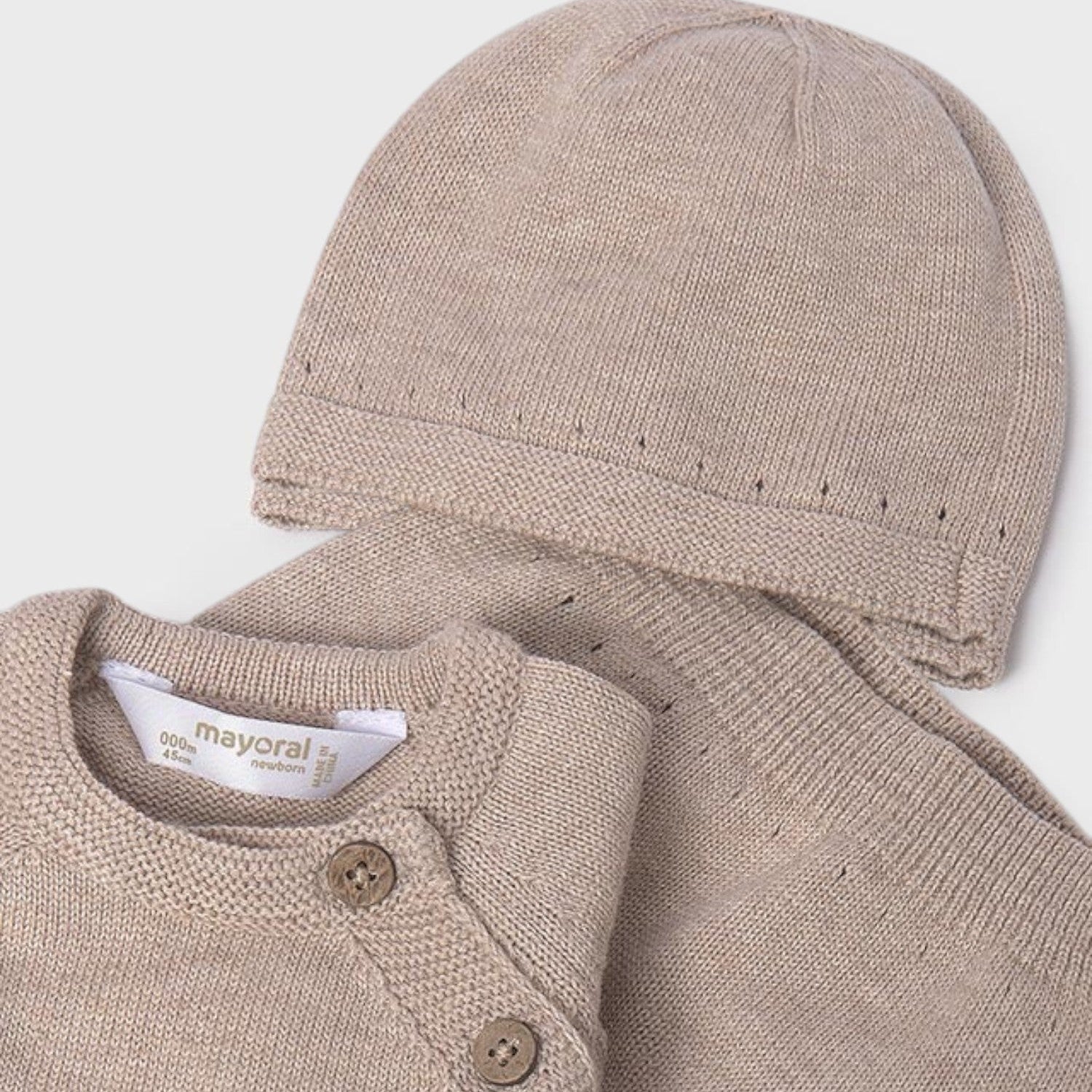 Completo nascita Neonato Beige 9981/43 corredino e abbigliamento neonato | NANU' BABY