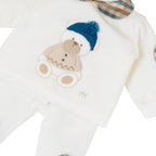 Completo Nascita Neonato Ciniglia 100% Vaniglia IN6151/Z corredino e abbigliamento neonato | NANU' BABY
