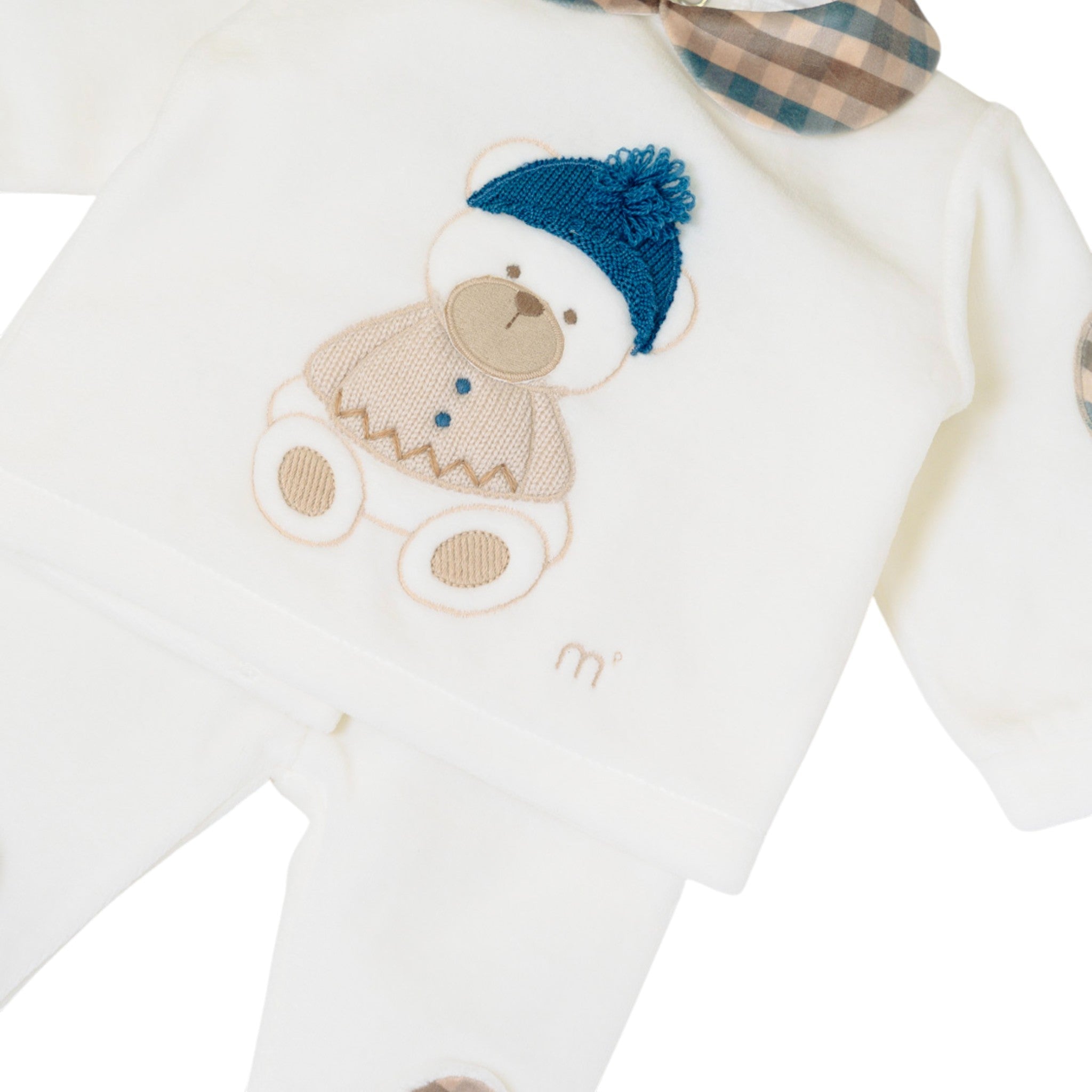 Completo Nascita Neonato Ciniglia 100% Vaniglia IN6151/Z corredino e abbigliamento neonato | NANU' BABY