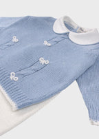 Completo Nascita Vapore Cielo ROBERTO/CN corredino e abbigliamento neonato | NANU' BABY