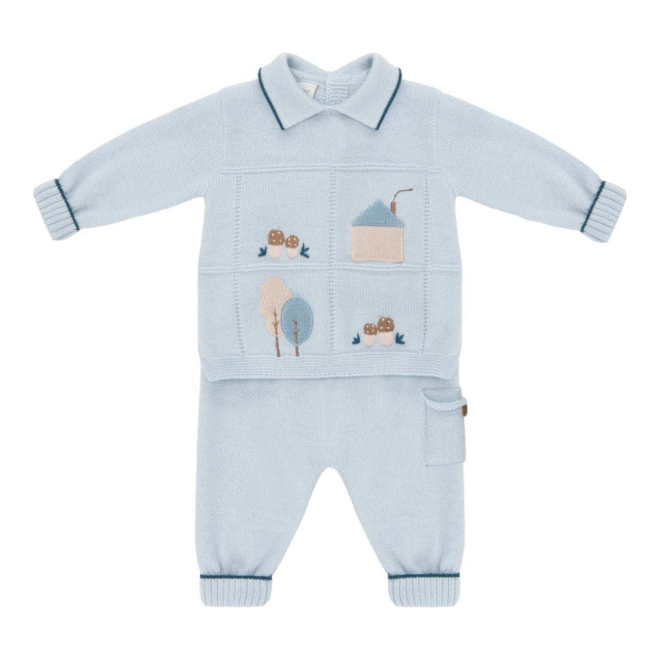 Completo nascita Village Neonato CIELO IB6650 corredino e abbigliamento neonato | NANU' BABY