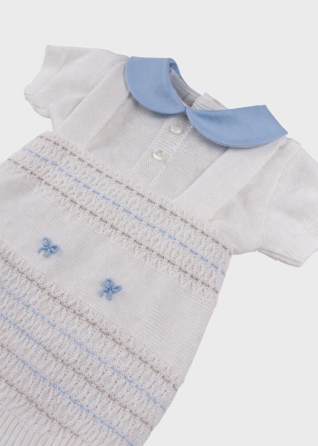 Completo Salopette Corta Cielo EK6552/C corredino e abbigliamento neonato | NANU' BABY