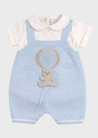 Completo Salopette Mongolfiera Cielo EK5030 corredino e abbigliamento neonato | NANU' BABY