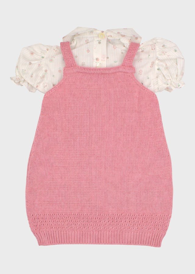 Completo Salopette Punto Vapore NAIME/AB - R corredino e abbigliamento neonato | NANU' BABY