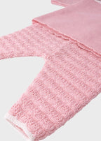 Completo Vestina Maglia Rosa EK1119/R corredino e abbigliamento neonato | NANU' BABY
