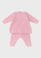 Completo Vestina Maglia Rosa EK1119/R corredino e abbigliamento neonato | NANU' BABY