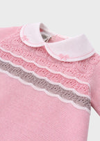 Completo Vestina Maglia Rosa EK1119/R corredino e abbigliamento neonato | NANU' BABY