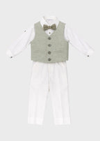 Coordinato Giacca Verde Papillon corredino e abbigliamento neonato | NANU' BABY